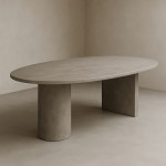 Ovalen tafel 02